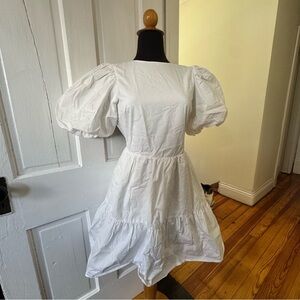 NWOT puff sleeve dress